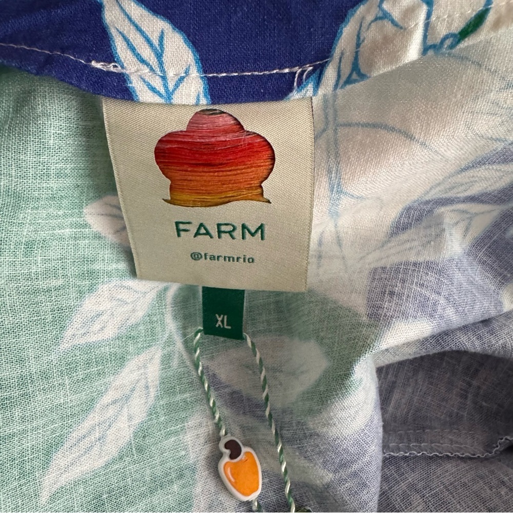FARM Rio Soft Garden Flower Maxi Dress Size XL - Picture 11 of 14